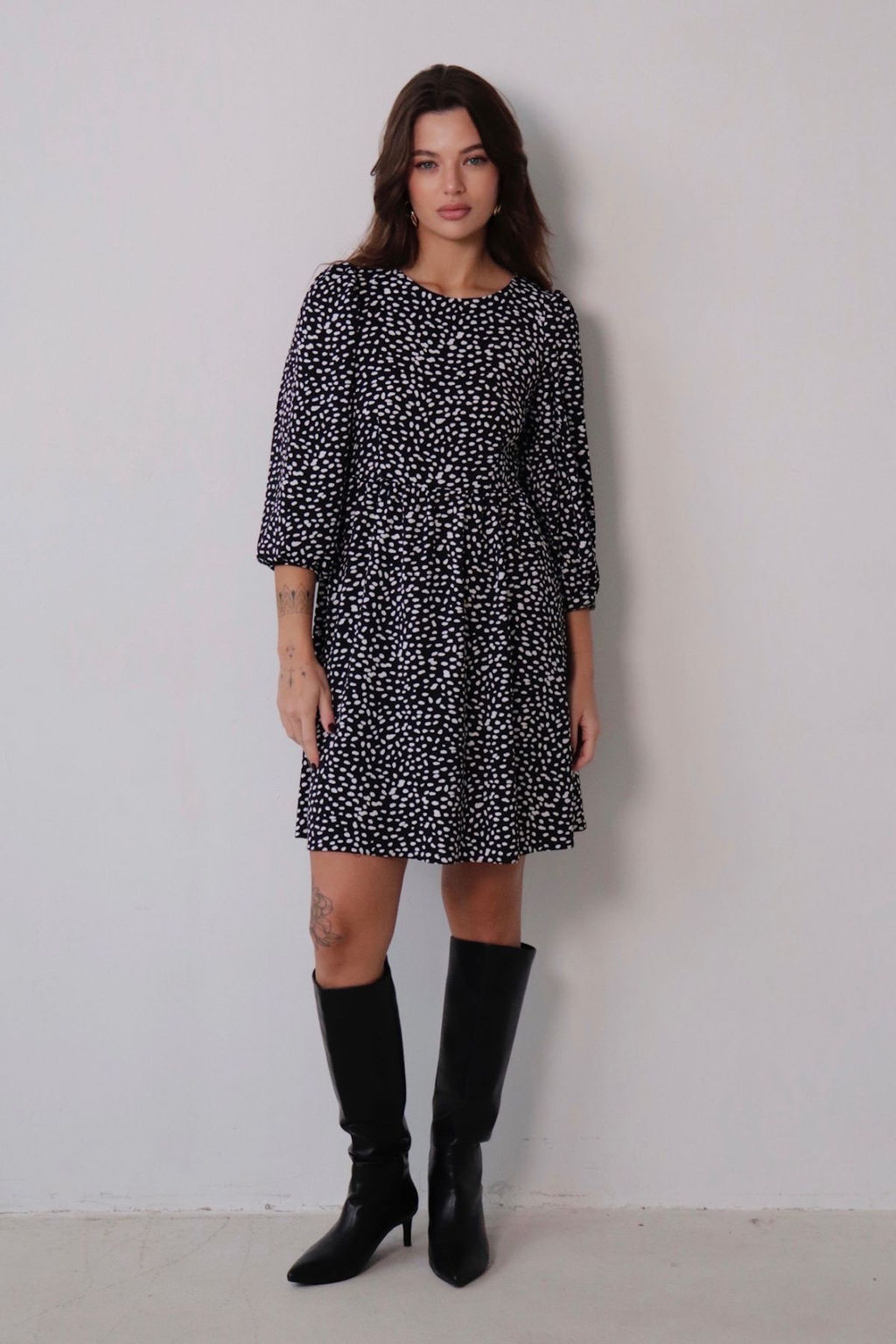 Платье с присборенной юбкой - Martichelli фото 24