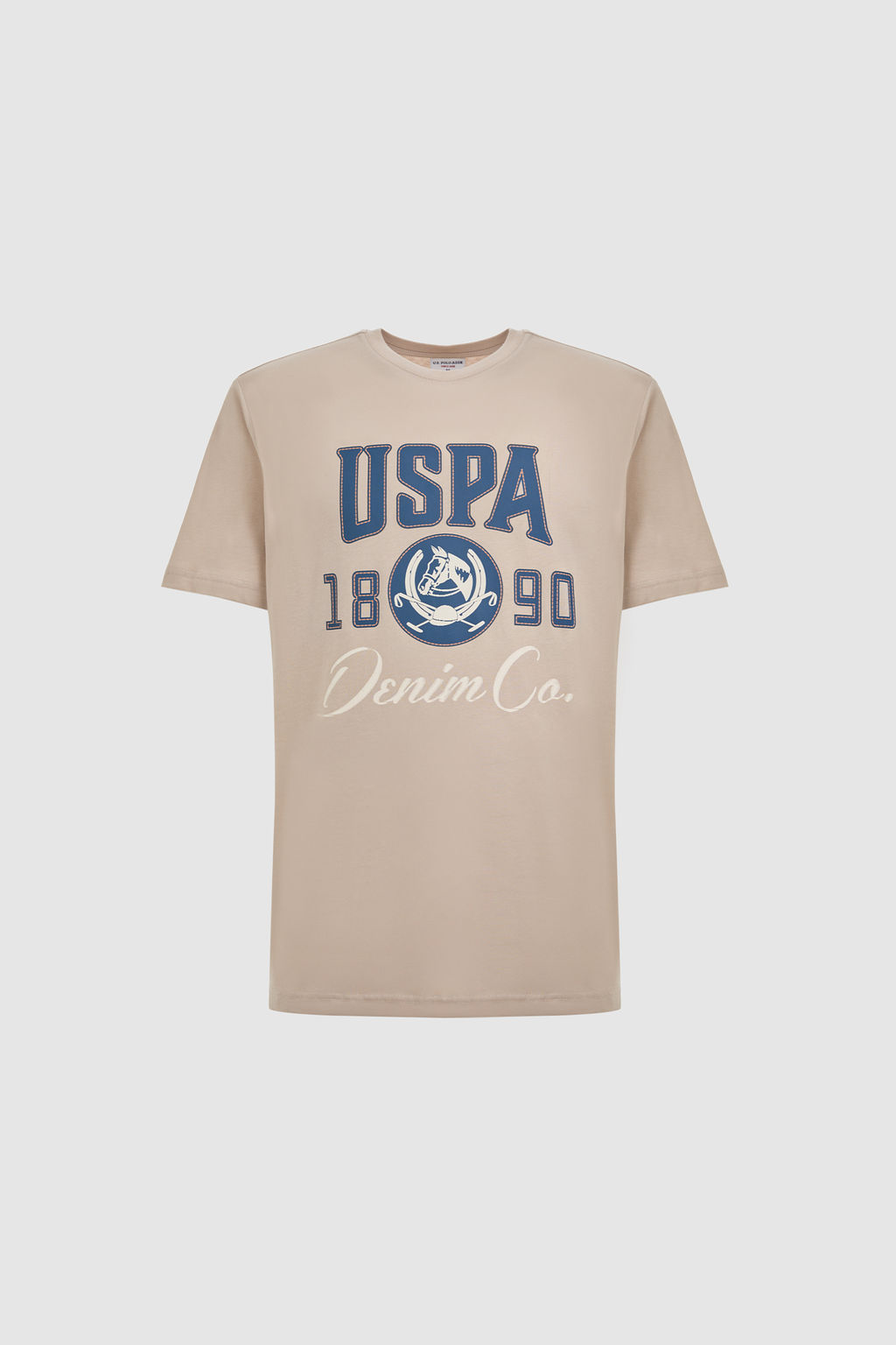 Erkek Ta_ Regular Fit Bisiklet Yaka Ti__rt - U.s. polo assn фото 7