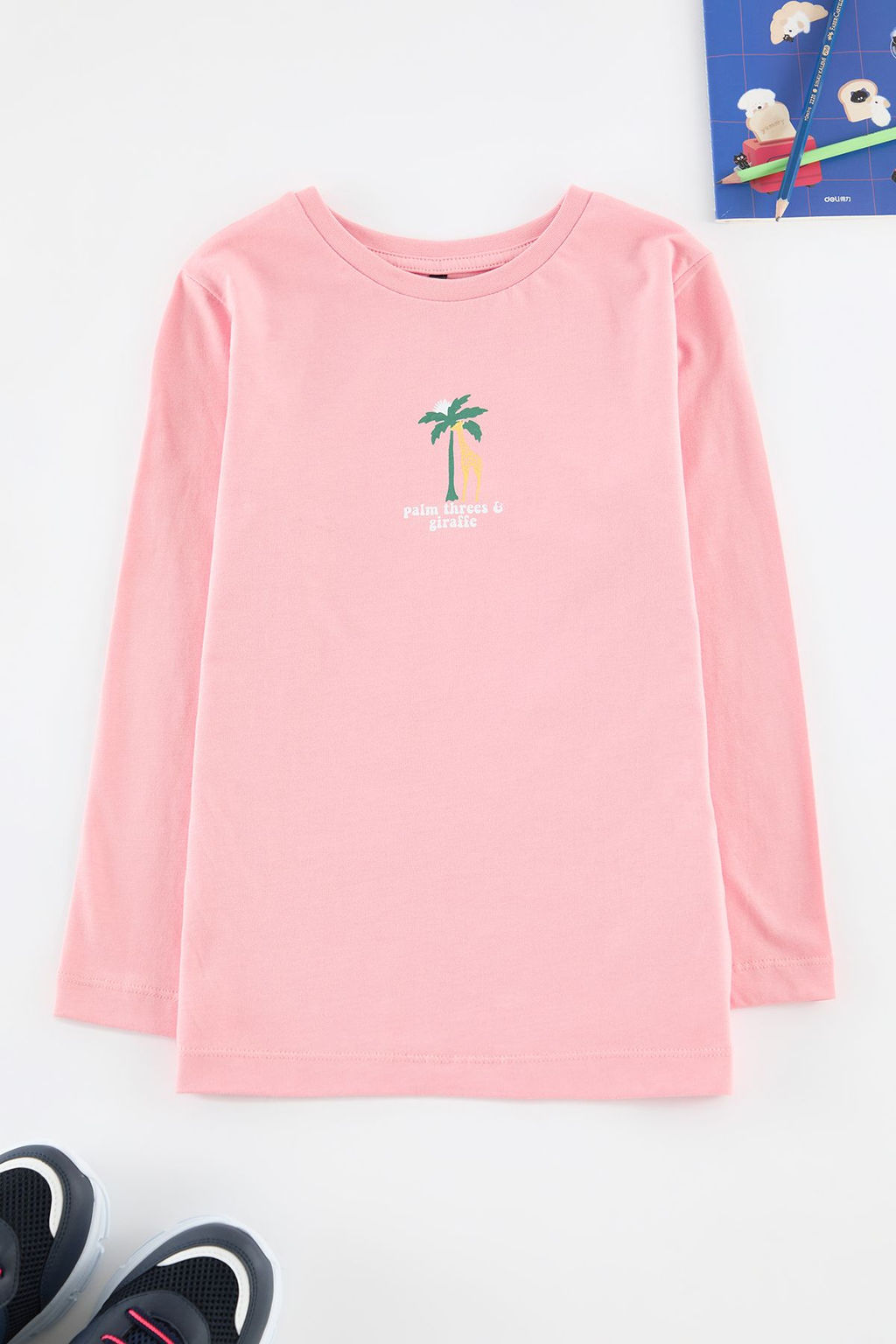 Gul Kurusu Erkek Cocuk S?rt Bask?l? Orme T-Shirt TKDAW25TS00030 - Trendyolmilla фото 3