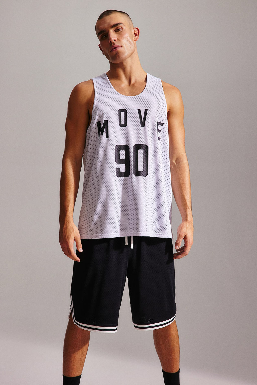 Camiseta de baloncesto en DryMove Loose Fit - H&m фото 3