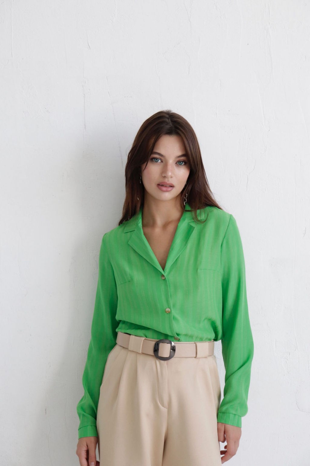 Блуза с английским воротником - Martichelli фото 31