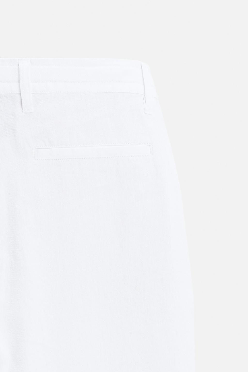 LINEN BLEND TROUSERS - Zara фото 18