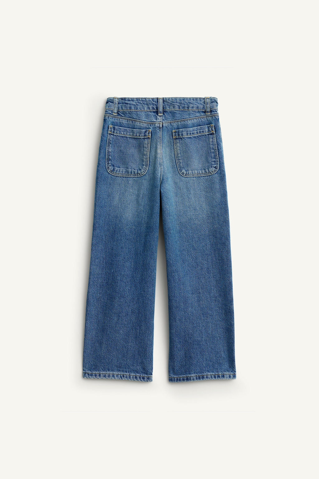 WIDE-LEG JEANS WITH POCKETS - LIMITED EDITION - Zara фото 6