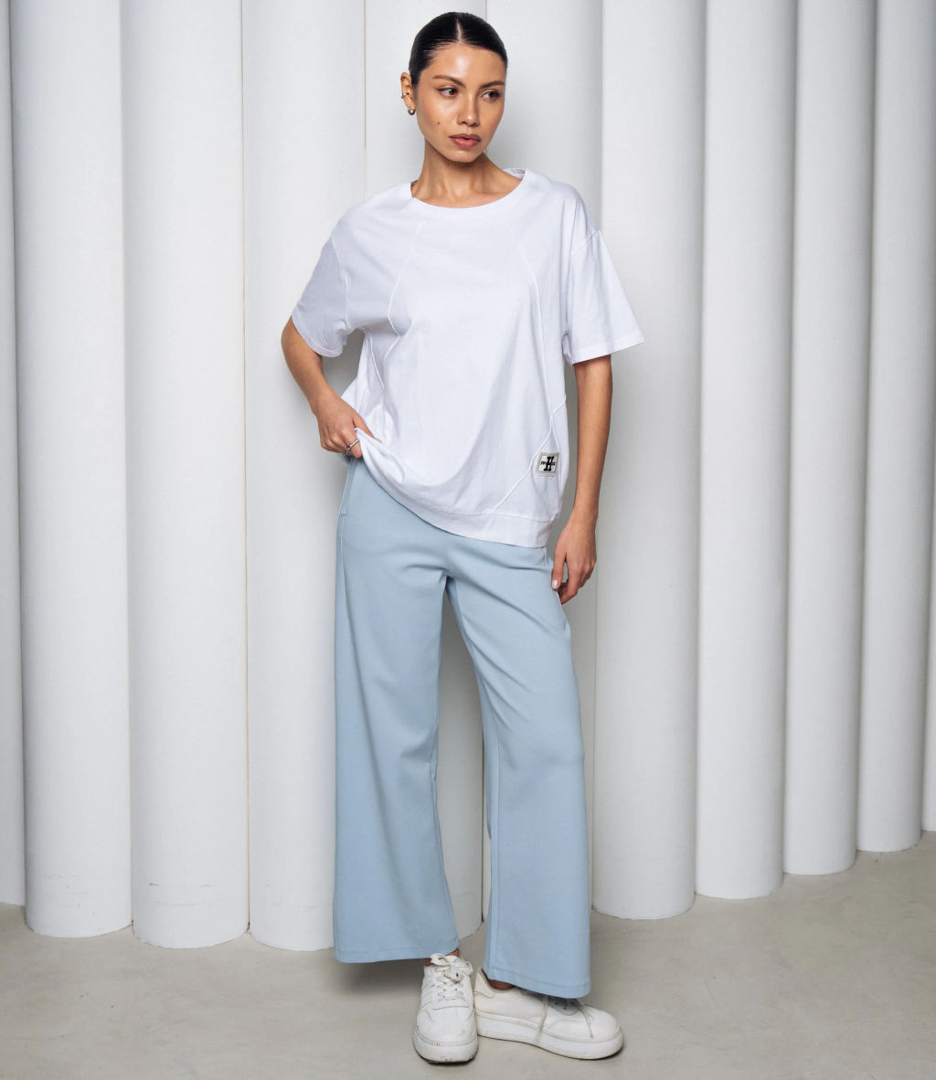 Футболка #КТ1062 (2), белый - Dommod фото 4