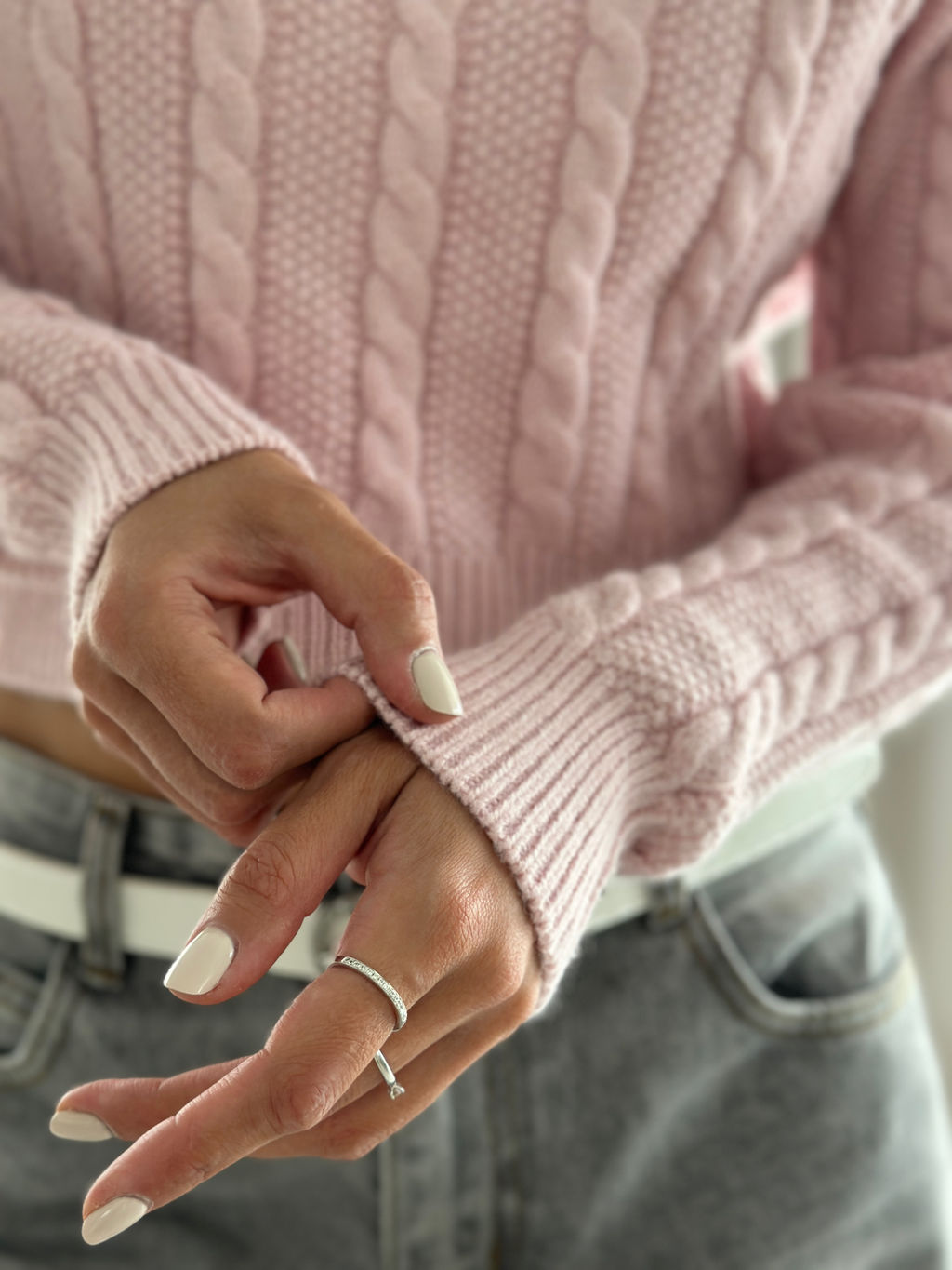 Кроп-свитер Эми (розовый) One Size - Nadi bordo фото 5