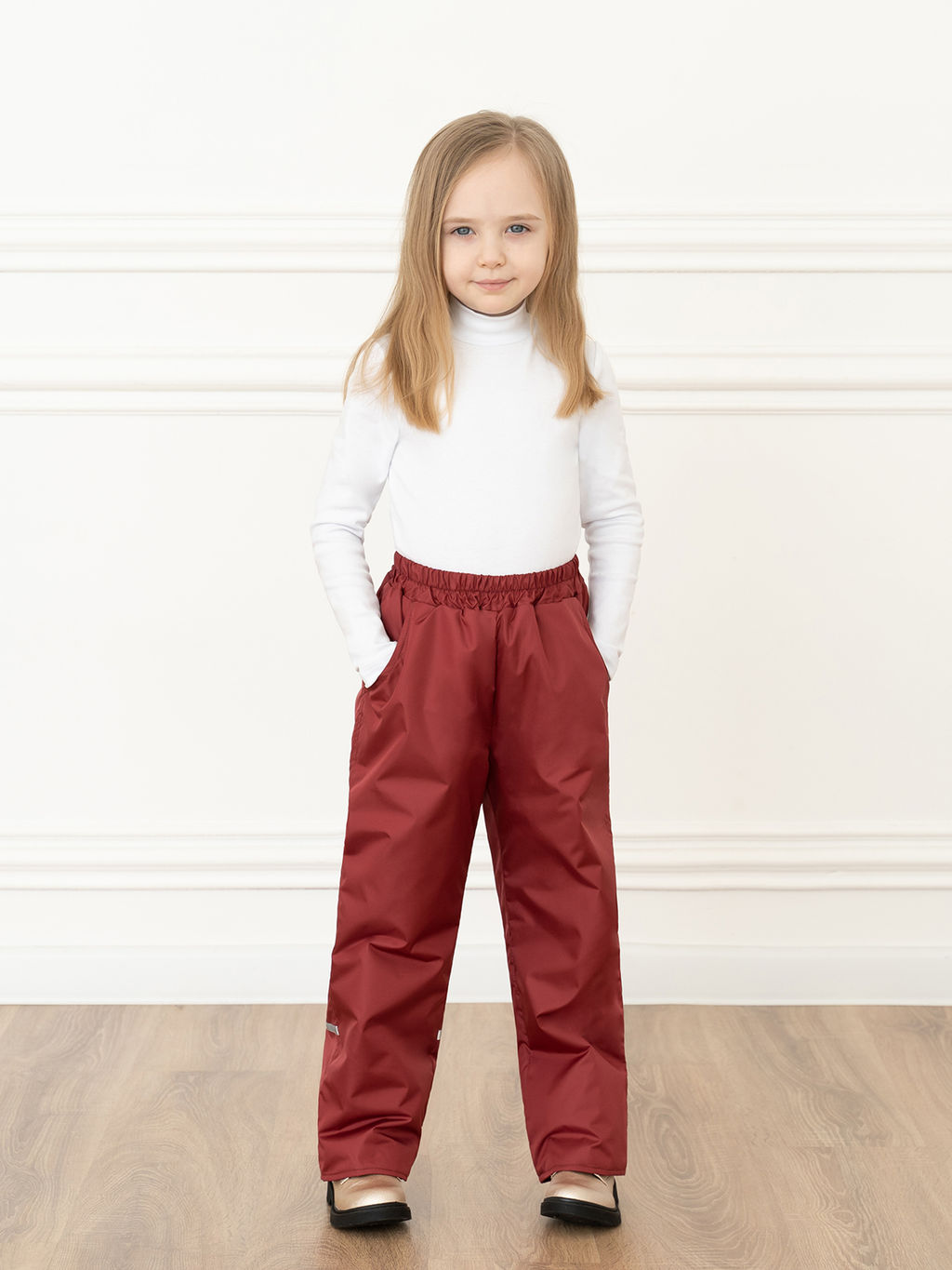 Джемпер-водолазка белая 645 (92, 56)