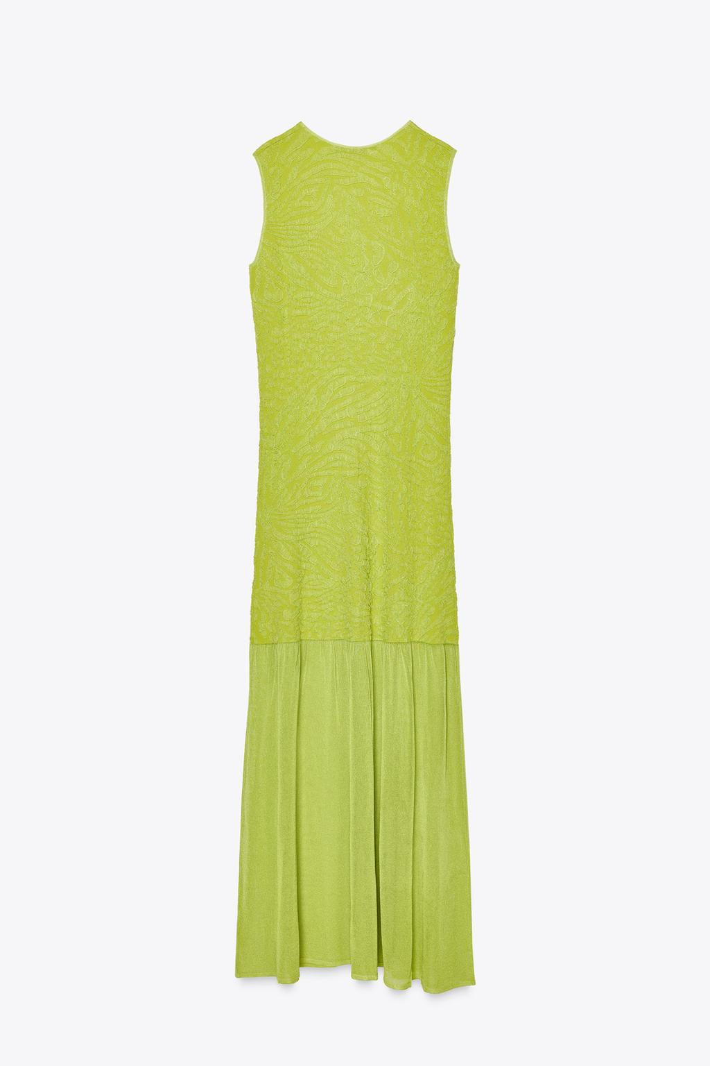 COMBINED KNIT DRESS - Zara фото 7