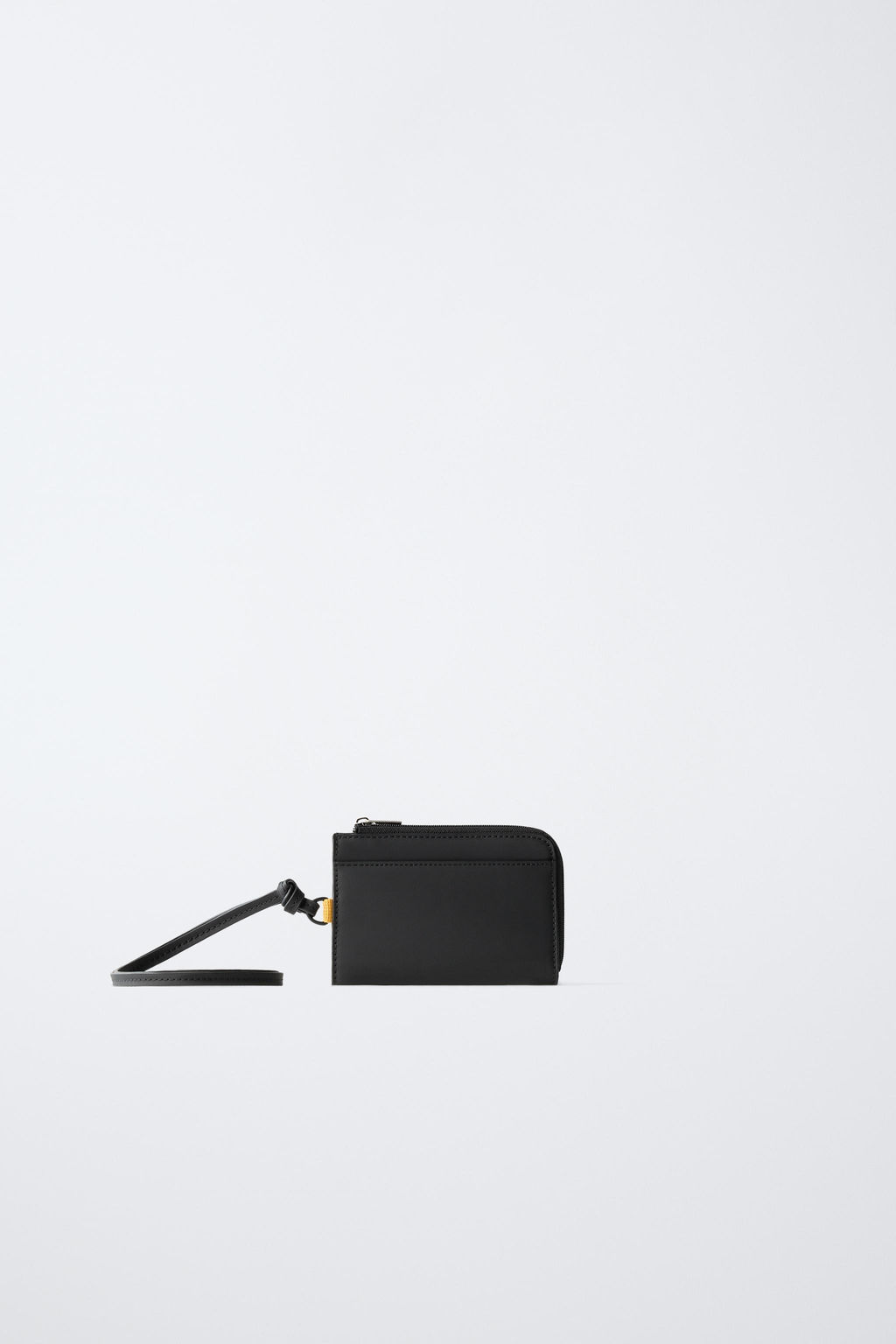 RUBBERISED LANYARD WALLET