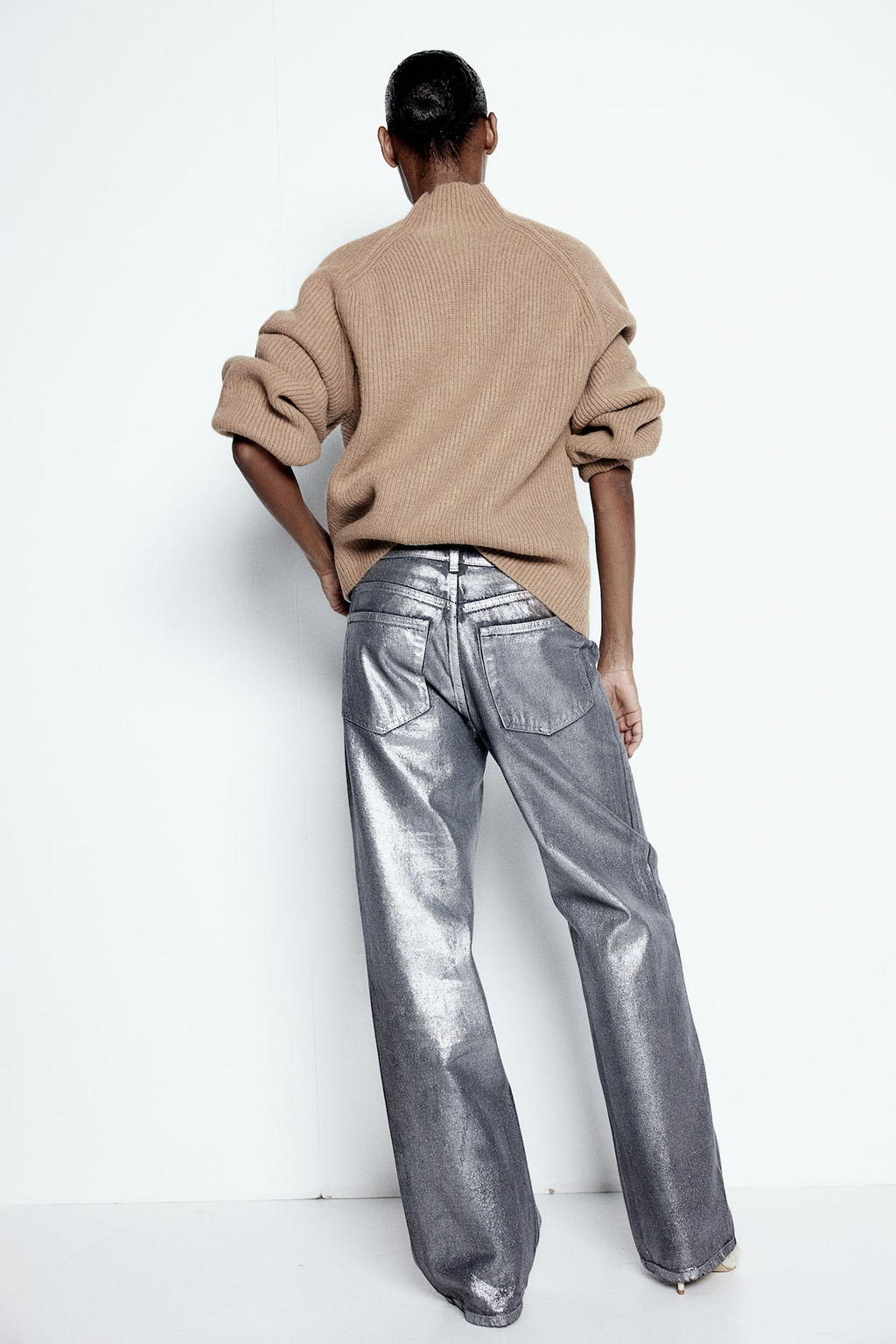 Jersey de canale con cuello perkins - H&m фото 3