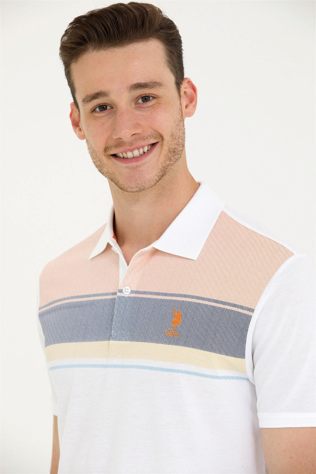 Мужская футболка с изображением плитки - U.s. polo assn фото 9