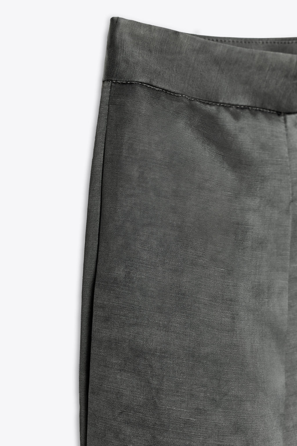 SATIN LINEN BLEND TROUSERS ZW COLLECTION - Zara фото 7