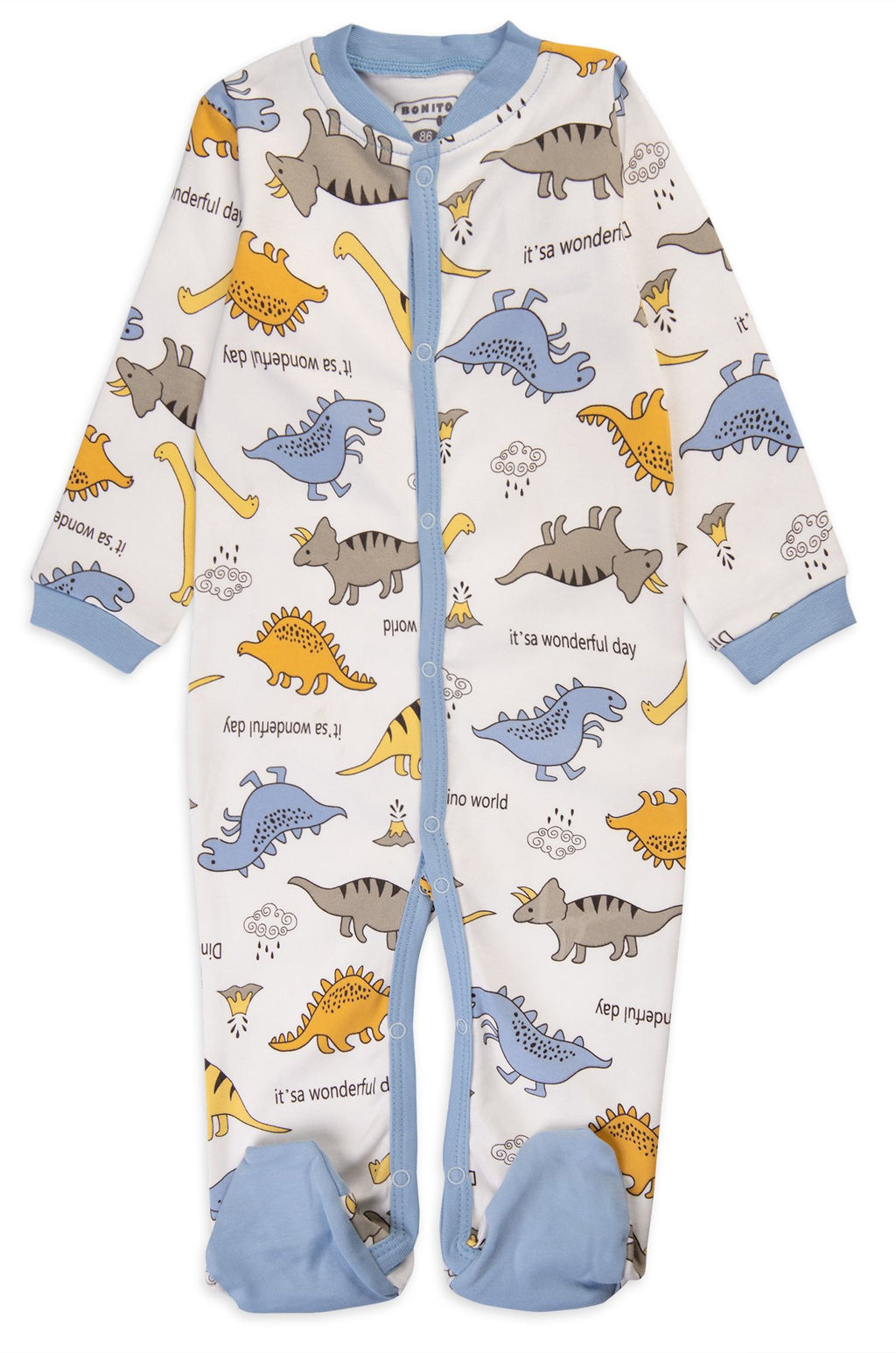 Комбинезон из интерлока для девочки Bonito  фото 7