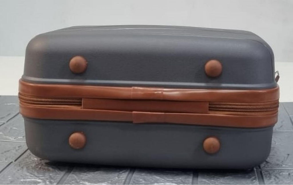 Бьюти-кейс, полипропилен, MIRONPAN 23130 Темно-серый