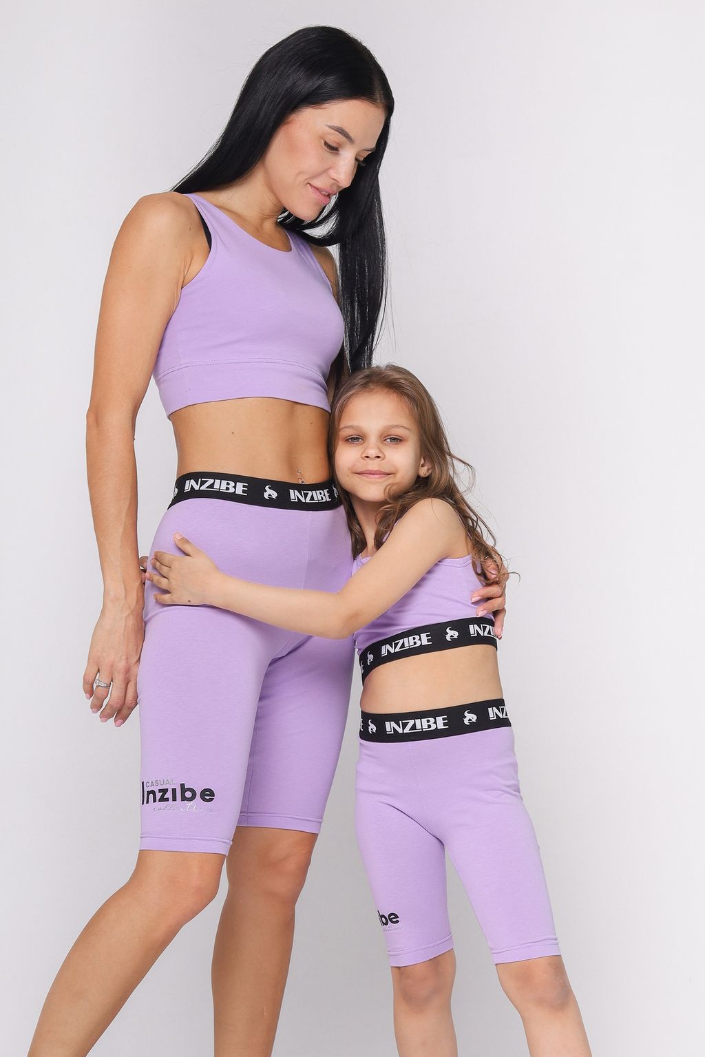 Велосипедки базовые CASUAL, сирень - Inzibe фото 4