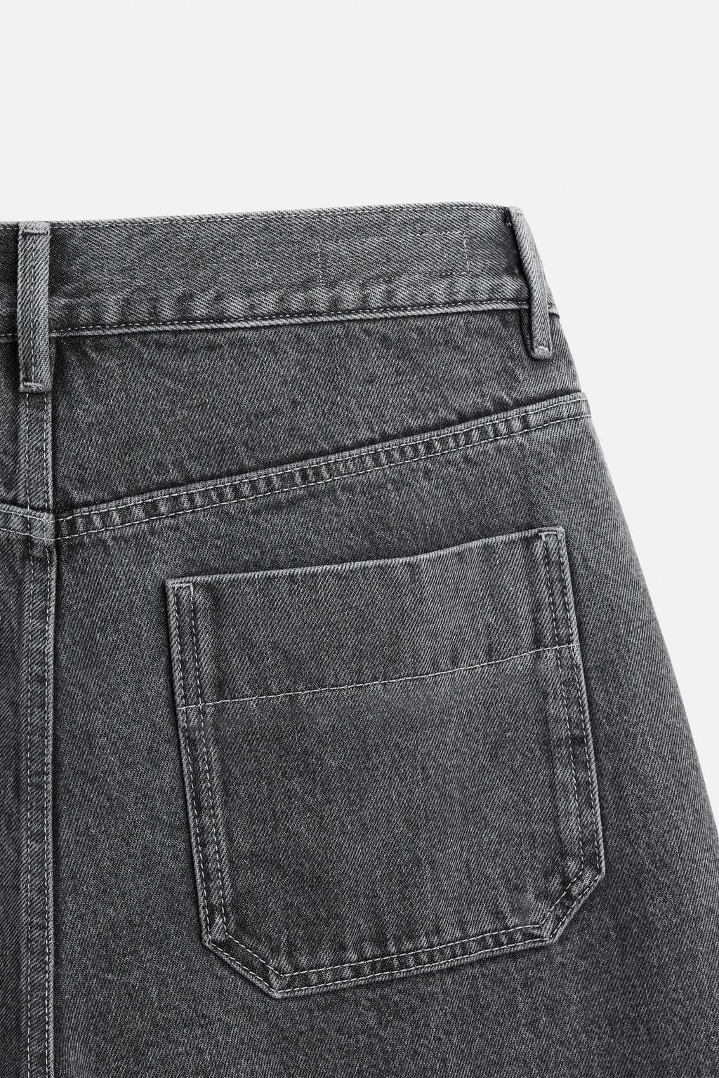 RELAXED STRAIGHT-LEG JEANS - Zara фото 9