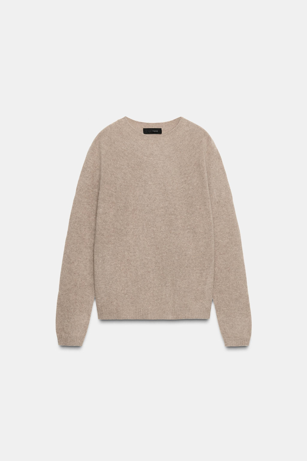 WOOL AND CASHMERE LONG SLEEVE JUMPER - Zara фото 3