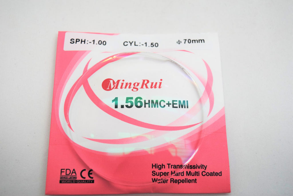 Цена за 1 шт. Линзы MINGRUI Ф70 индекс 1.56 SPH -0.00 CYL -1,50
