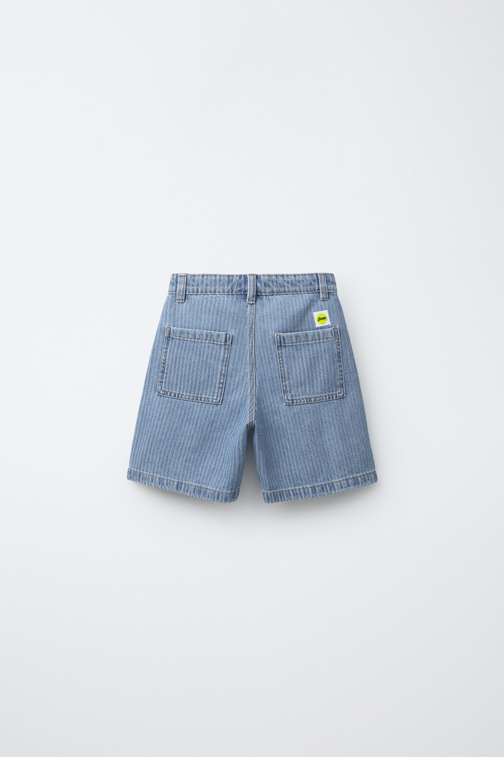 BERMUDA DENIM RAYAS PENN  / Azul claro - Zara фото 2