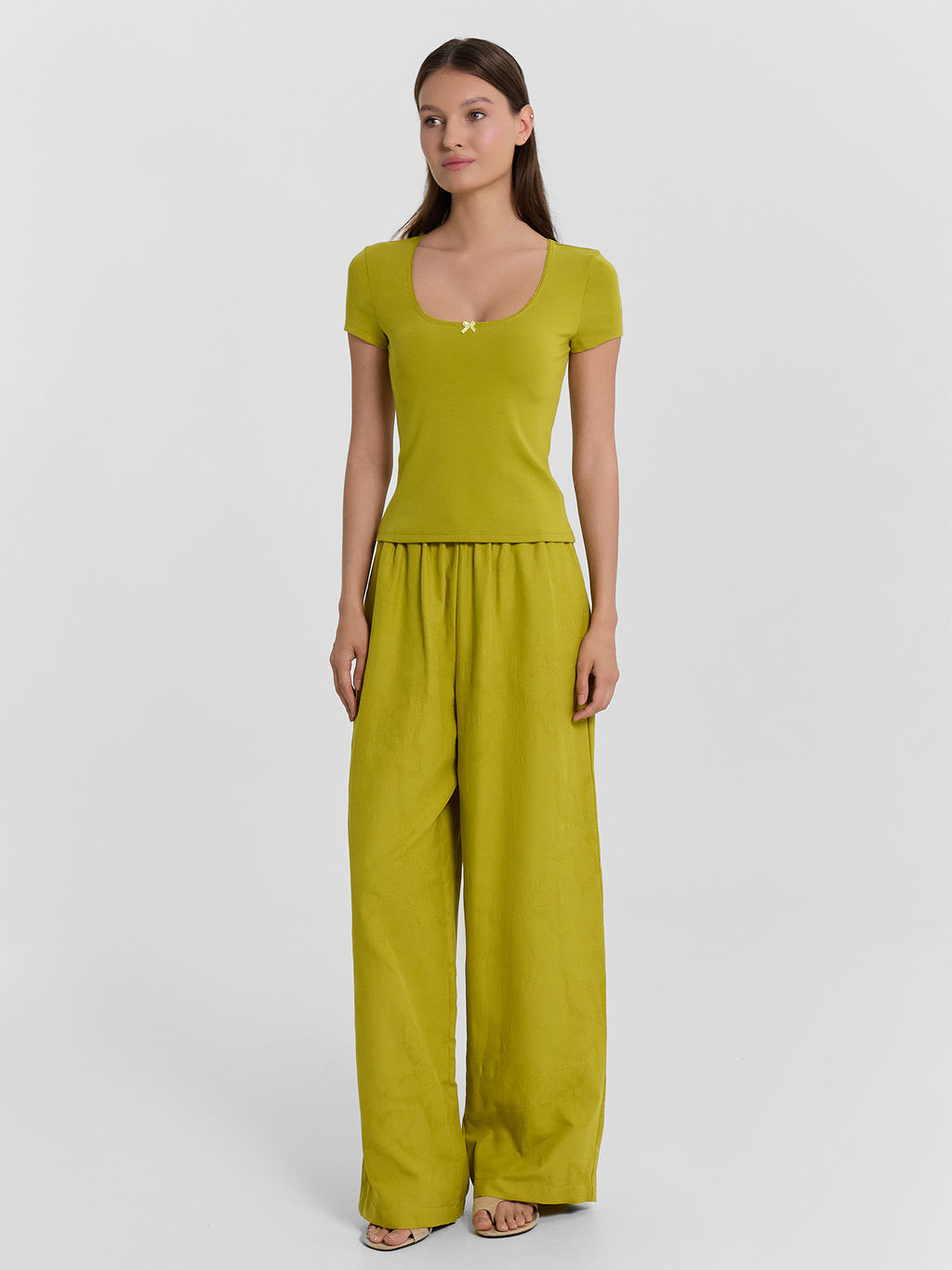 Футболка женская зеленая Mark Formelle