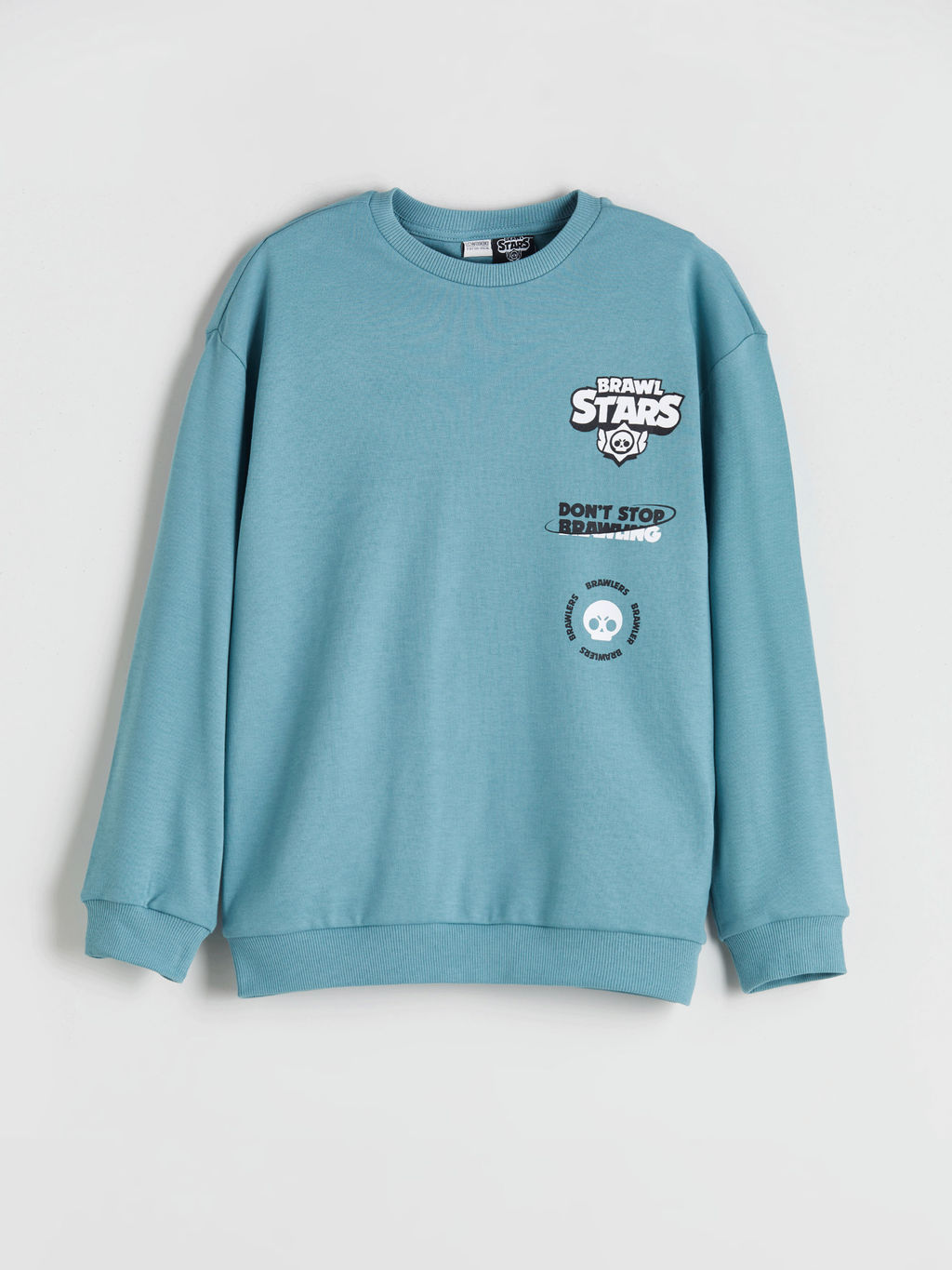 Bisiklet Yaka Brawl Stars Bask?l? Erkek ?ocuk Ti??rt