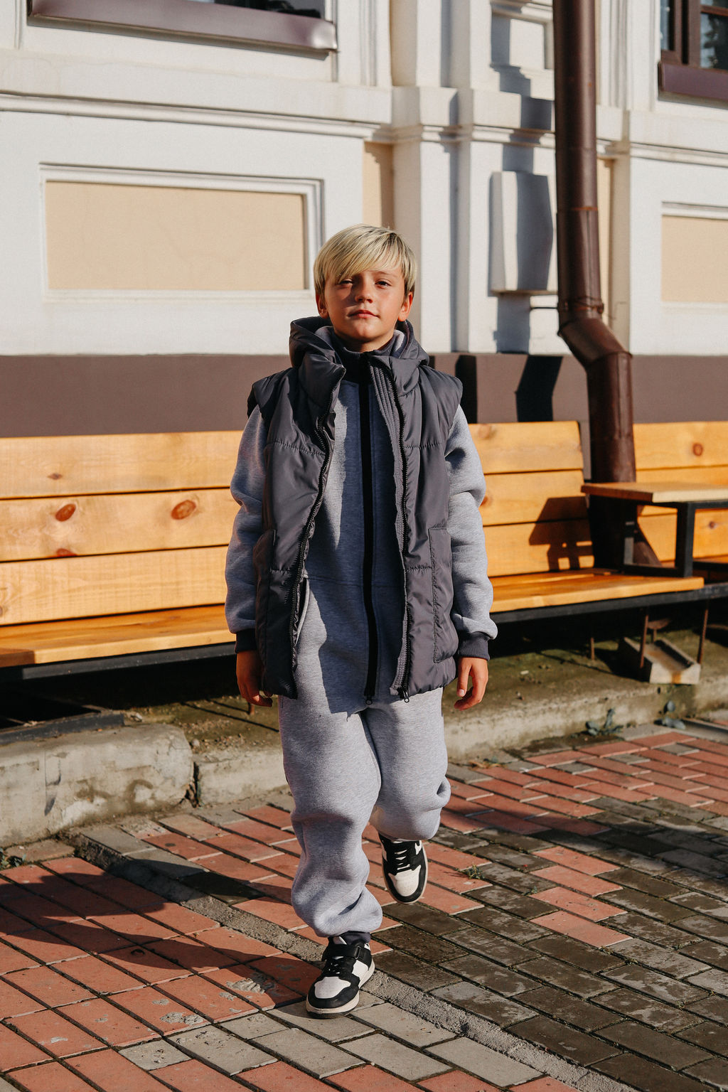 Комбинезон утепленный NOT FOR ALL, меланж - Inzibe фото 19