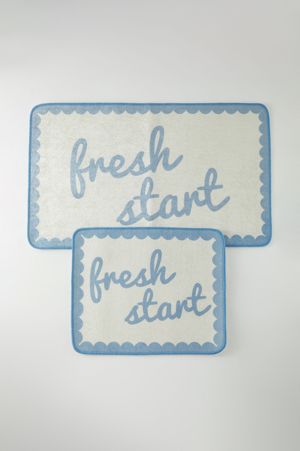 Trendyolmilla Home 2li Bask?l? Kayd?rmaz Tabanl? Banyo Paspas Seti TPHSS25BPS00006 фото 3