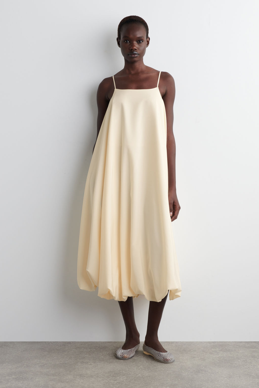 VESTIDO MIDI ESTILO GLOBO - H&m фото 3