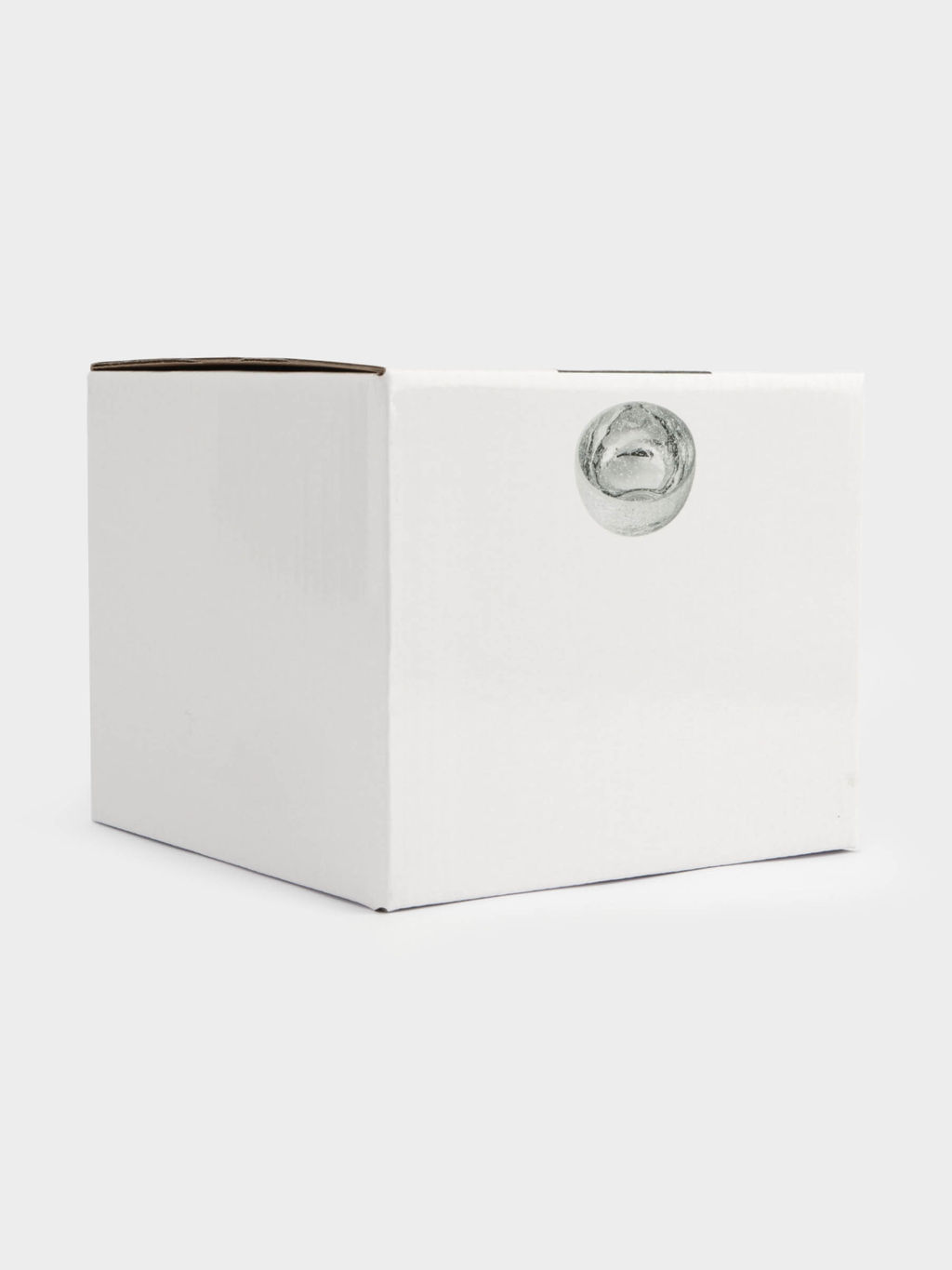 Конфетница, 15х12 см, стекло, серебристая, Кракелюр, Craquelure - Anna lafarg фото 6