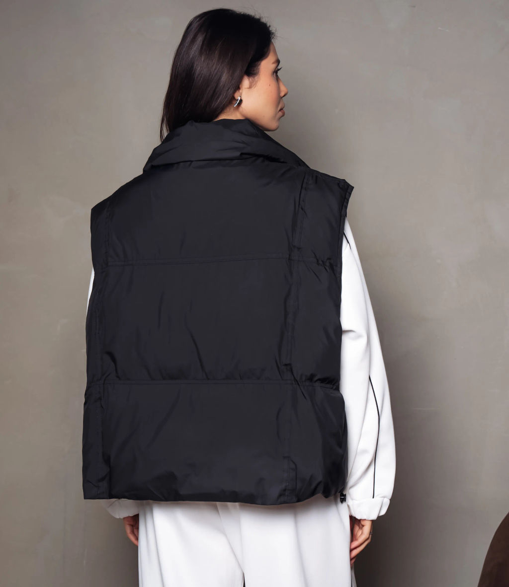 Жилет #КТ1951 (1), чёрный - Dommod фото 3