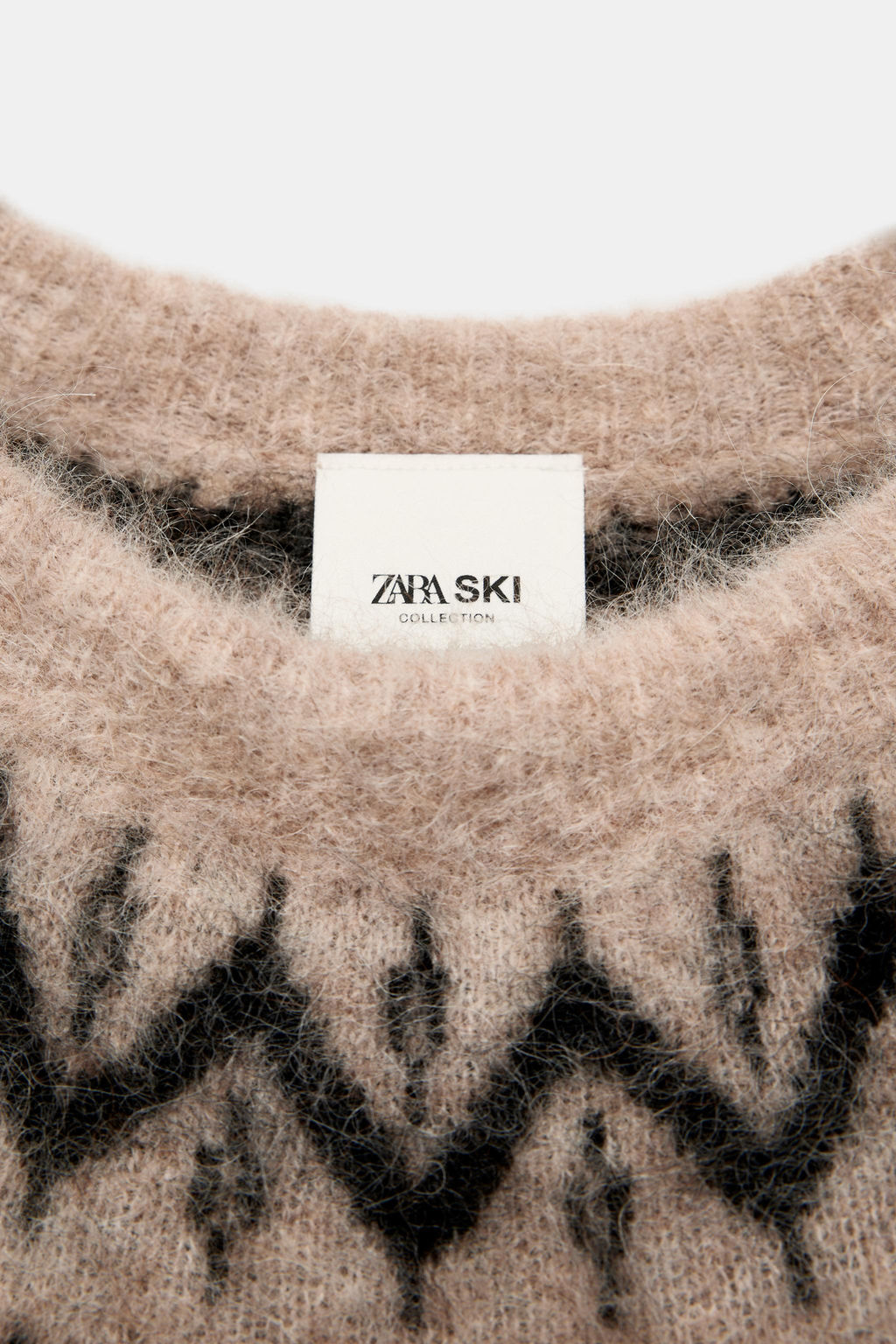 JUMPER WITH ALPACA JACQUARD SKI COLLECTION - Zara фото 23