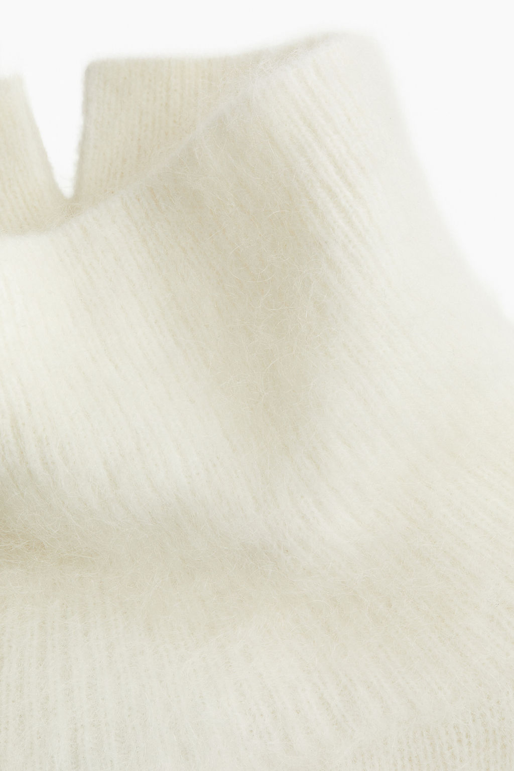 Jersey de cuello alto en mezcla de mohair - H&m фото 4