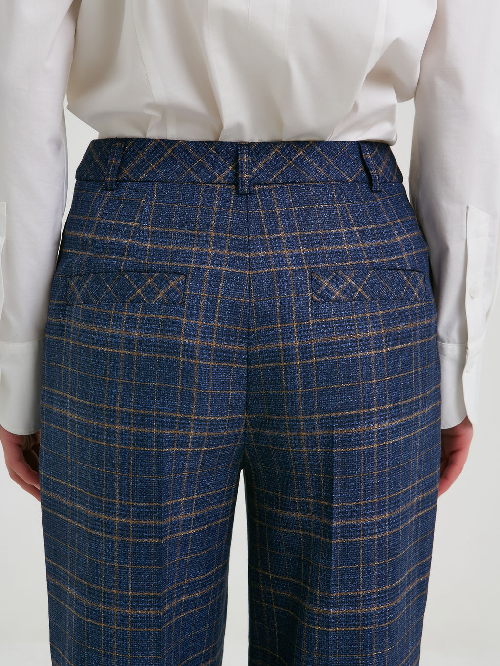 Брюки в клетку - Stilla фото 6