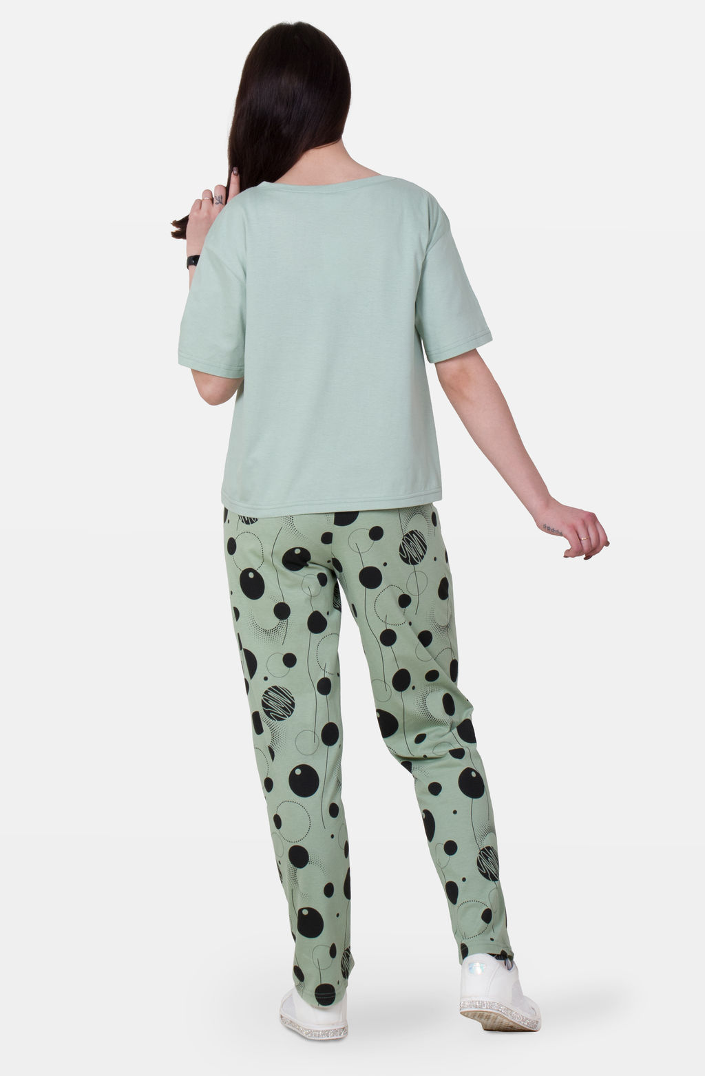 Костюм Рассвет К-290 (46-62) кулирка - Лотос фото 21