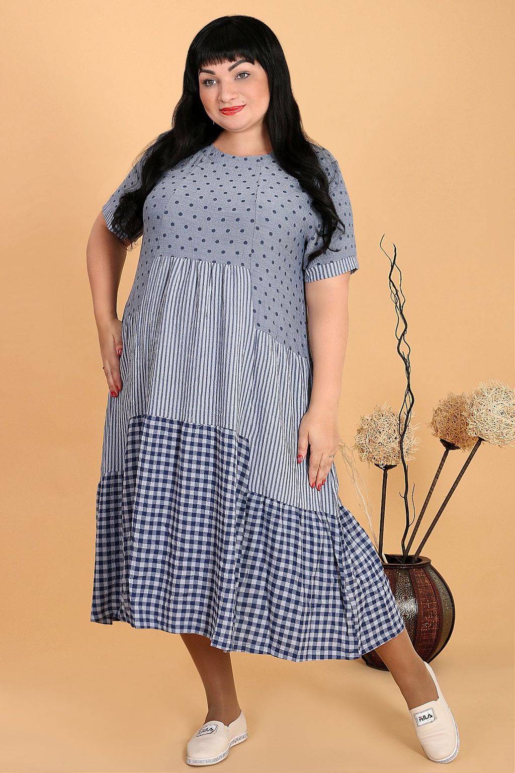 20-26 ДАДАШ GL010.1.С1 Платье - Almond фото 4