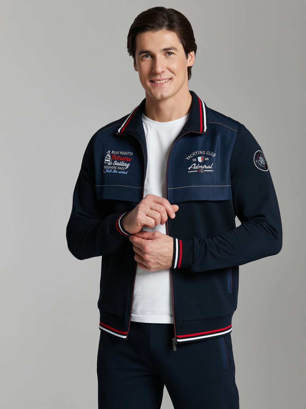 Спортивный костюм мужской Yachting 11M-RR-1885 RED-N-ROCKS
