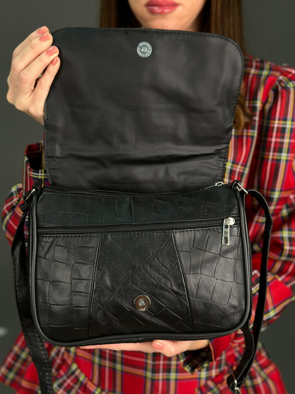 Сумка женская из телячьей кожи