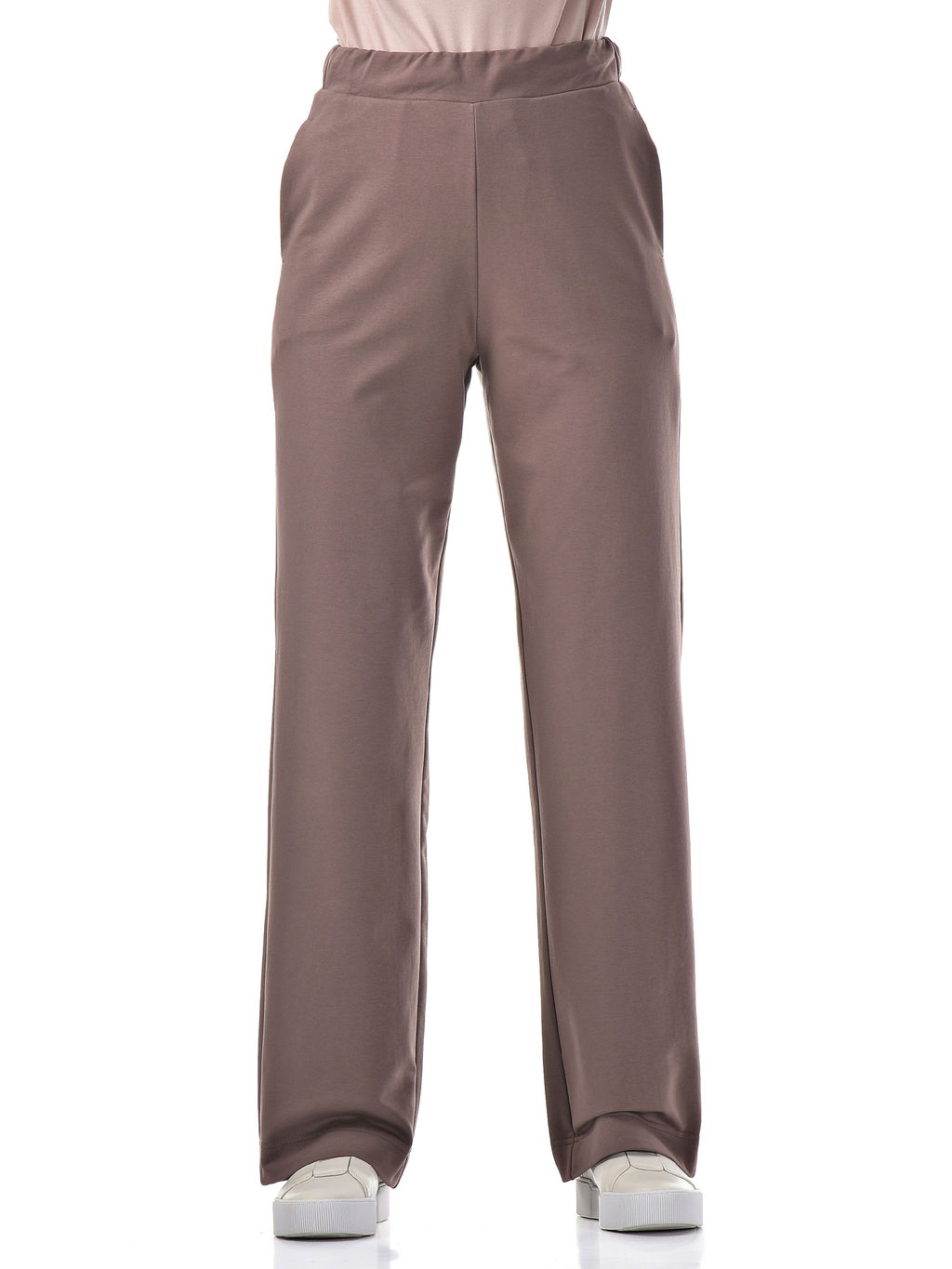 брюки  из футера 2х нитка пенье (хлопок с лайкрой) - А+б коллекция фото 15