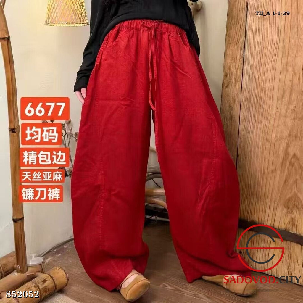 Женские брюки однотонные - Bruno фото 4
