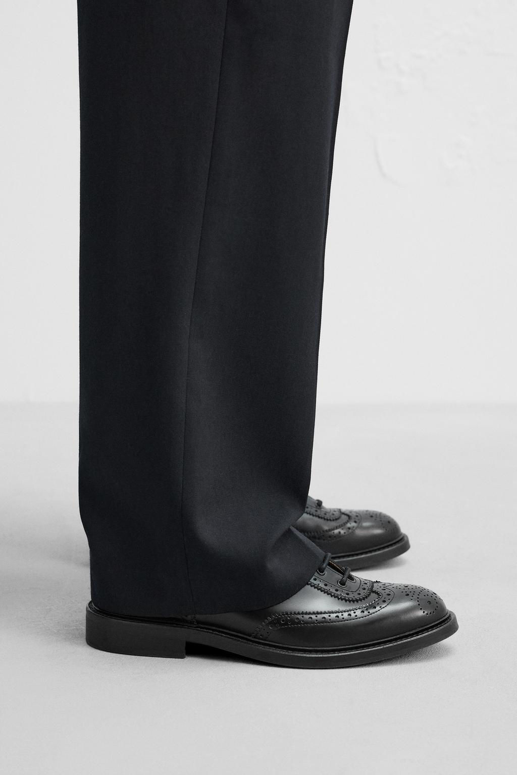 LEATHER SHOES X HARRY LAMBERT - Zara фото 2
