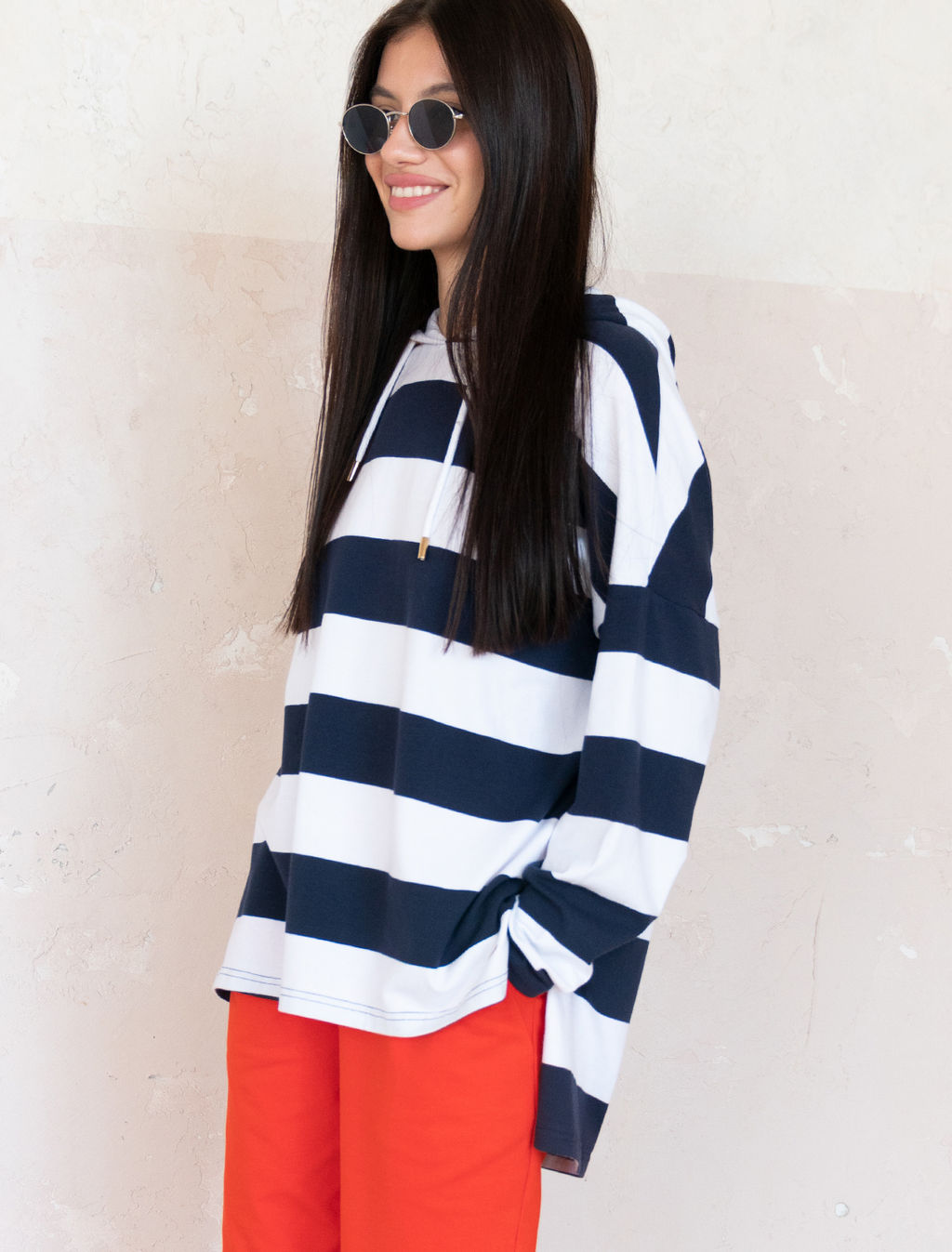 VILATTE / Летнее худи из премиальной кулирной глади  фото 7