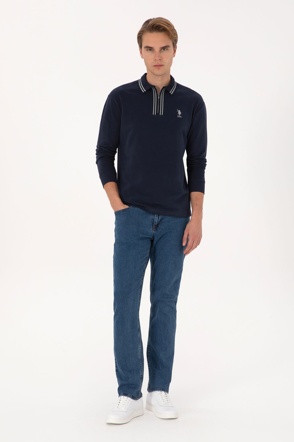 Erkek Lacivert Sweatshirt - U.s. polo assn фото 11