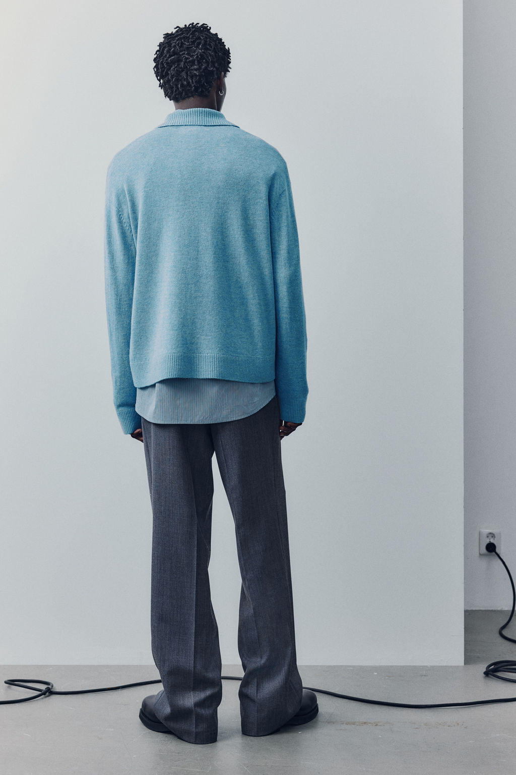 Wool-blend polo jumper - H&m фото 4