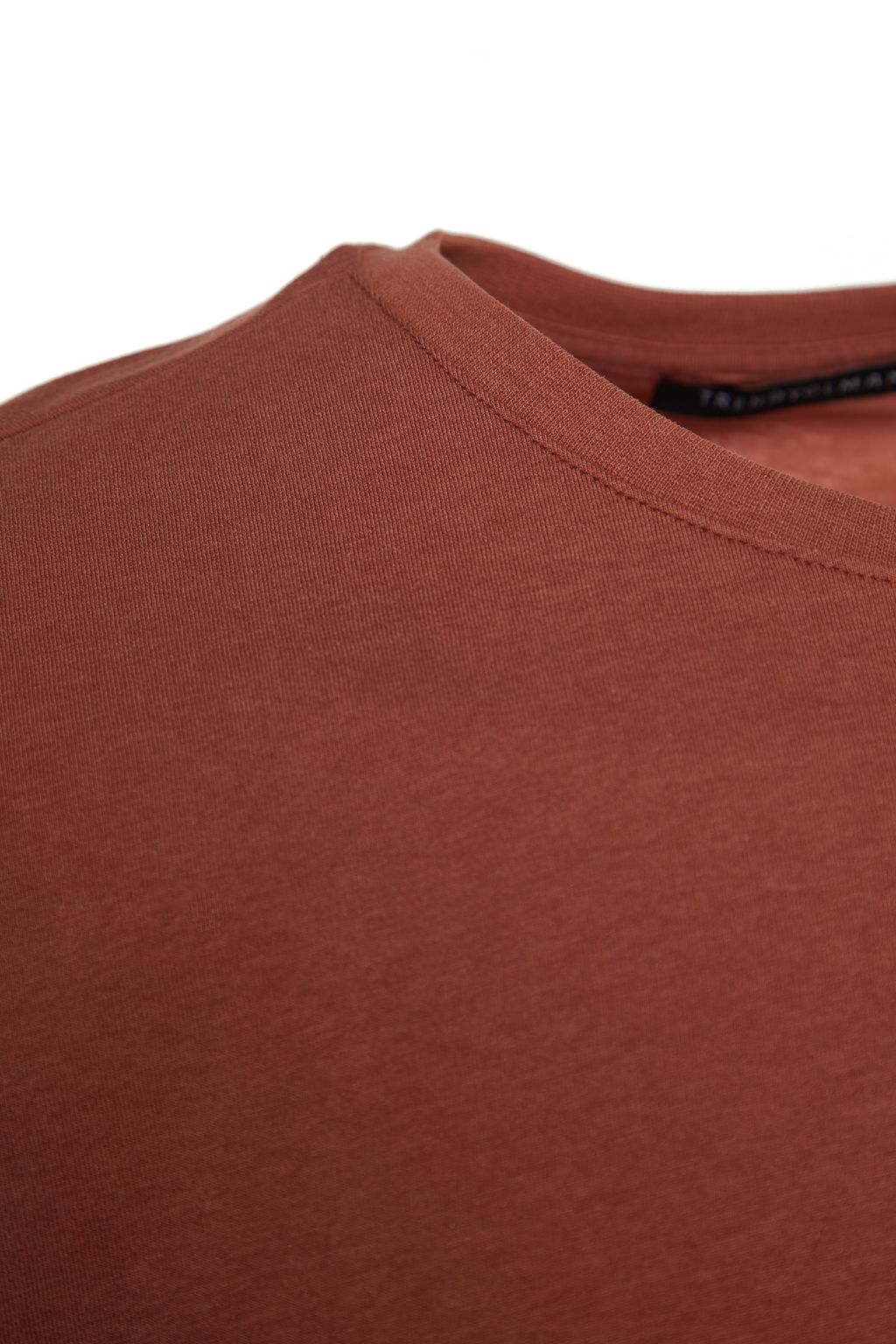 TRENDYOL MAN Siyah Basic Bisiklet Yaka Oversize/Genis Kesim K?sa Kollu T-Shirt TMNSS22TS0317 - Trendyolmilla фото 8