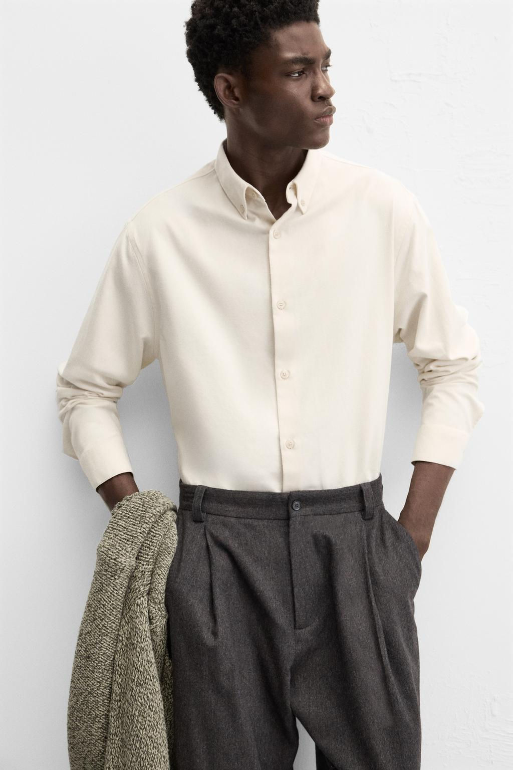 SLIM FIT SHIRT - Zara фото 5