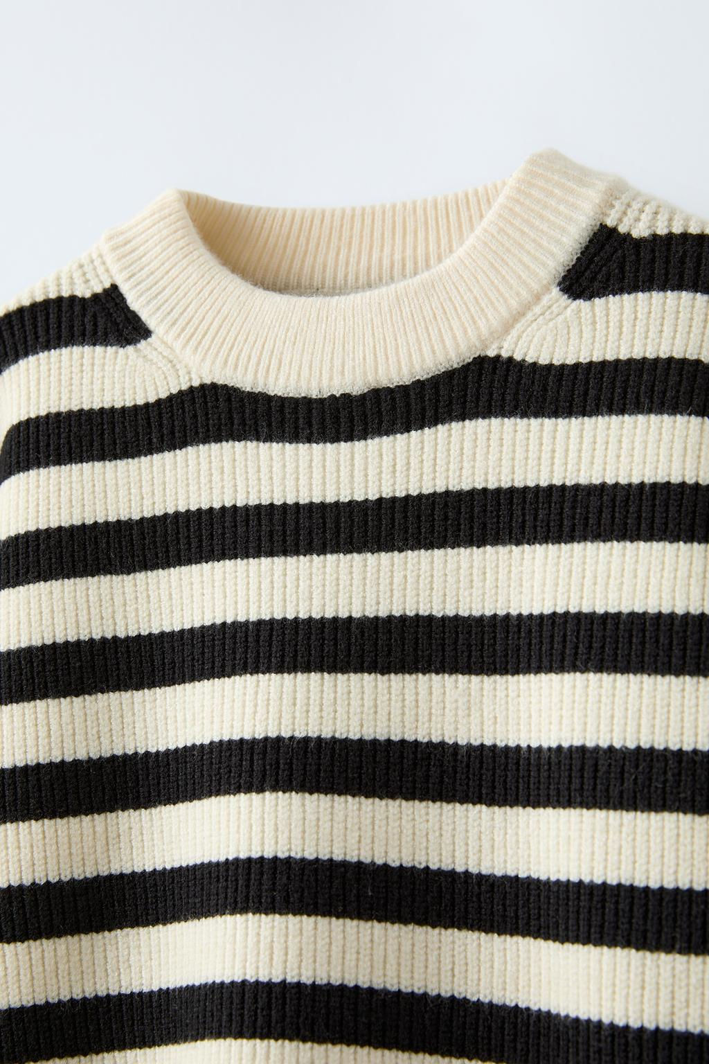 STRIPED KNIT SWEATER - Zara фото 5