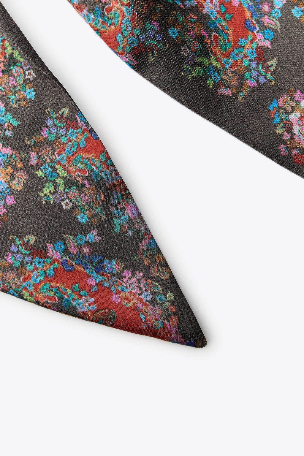 PRINTED TIE SCARF - Zara фото 3