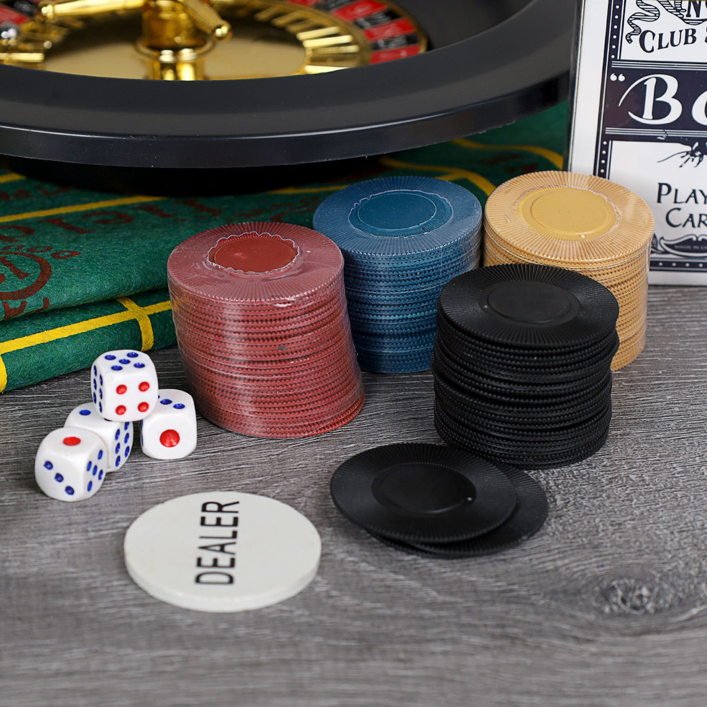 Набор игровой фишки, карты, рулетка, кости, сукно / 6650 /уп 8/ - ГалеонТрейд фото 10