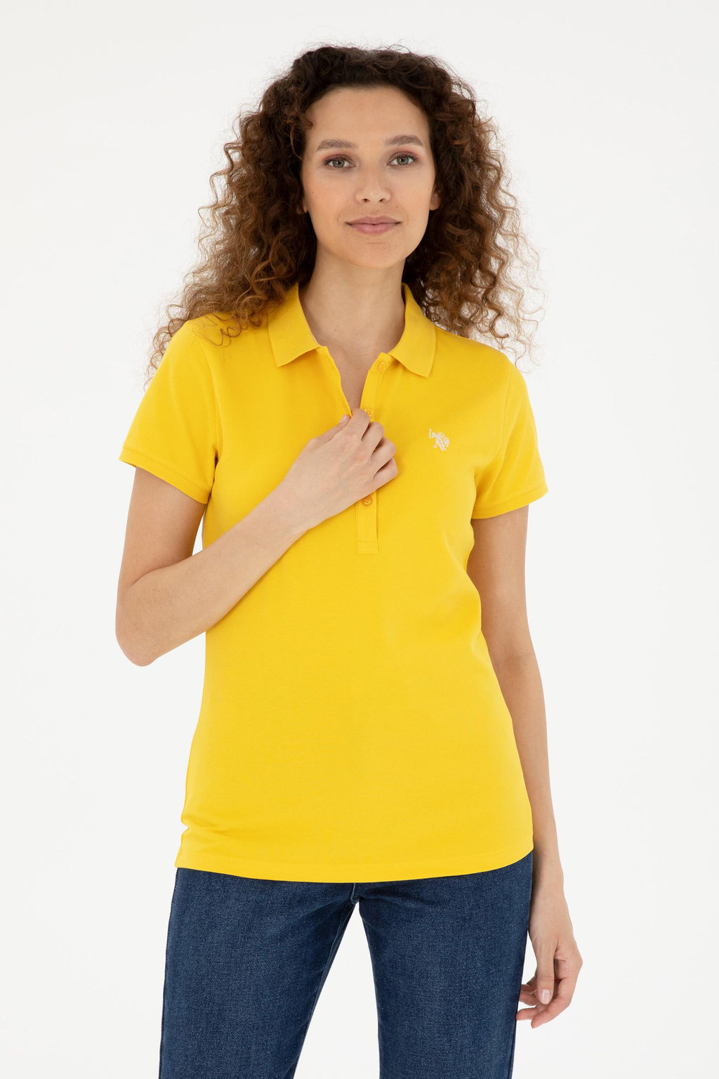 U. S. Polo Assn / Женская базовая футболка Safran - U.s. polo assn фото 8