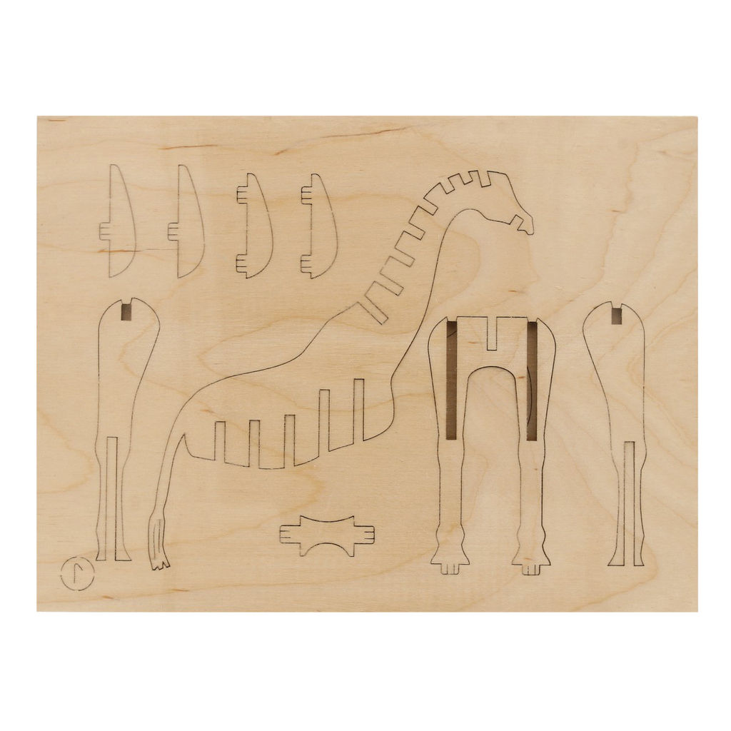 REZARK NIZ-15 Серия Живая природа Пазл 3D 29 элемент. Жираф