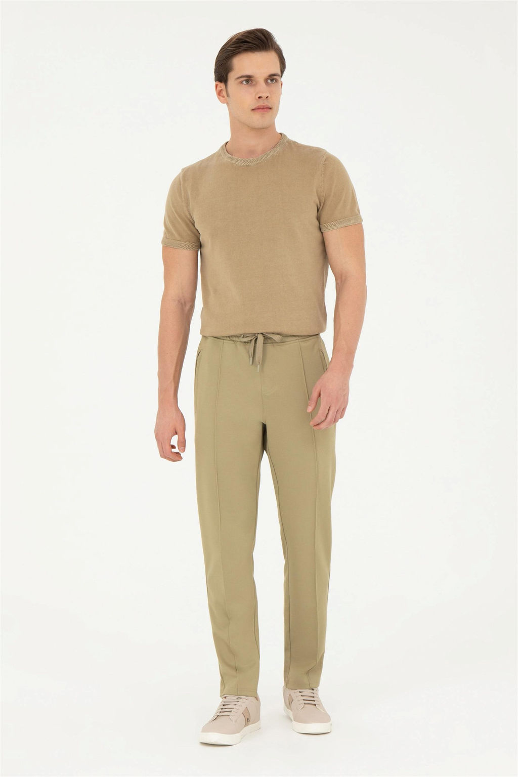 Мужские спортивные штаны цвета хаки - U.s. polo assn фото 3